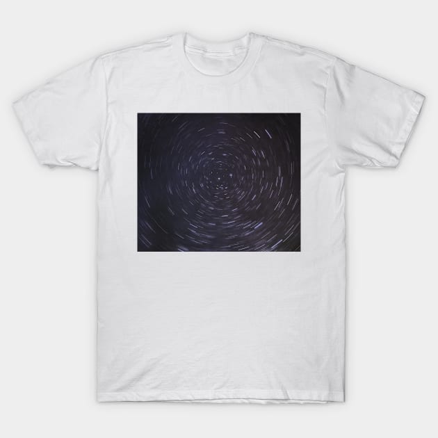 Star Trails T-Shirt by StevenElliot